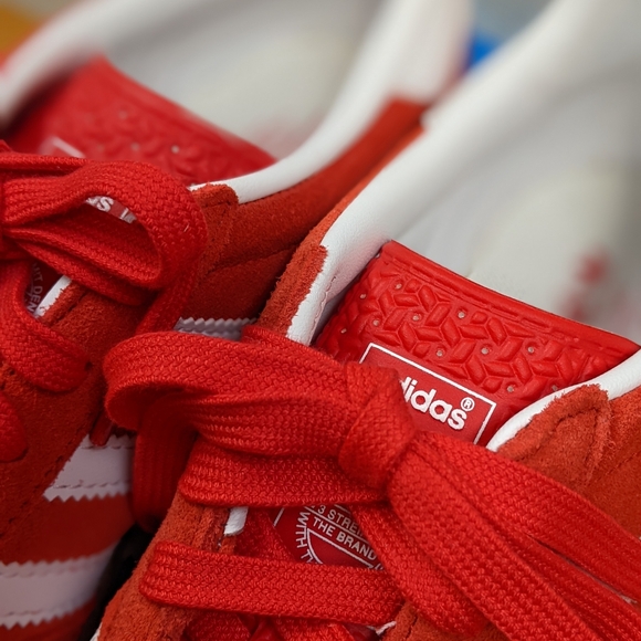 ⚡SOLD⚡Adidas Gazelle Indoor Sneaker in Better Scarlet Men's 5.5 Wmn's 7 - Picture 3 of 11
